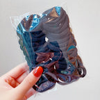 50pcs/Set Girls Colorful Nylon Small Elastic Hair Bands Children Ponytail Holder Scrunchie Headband Kids Hair Accessories