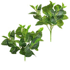 5 Fork 29cm Fake Plants Leaves Tropical Artificial Tree Leaf Small Vegetation Decorative Plant Wall For Home Bonsai Decoration