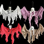 New Arrival 30cm Halloween Hanging Ghost Huanted House Decoration Grim Reaper Horro Props Home Door Bar Halloween Decorations