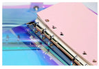 A5 A6 A7 Laser Notebook Planner Organizer Binder Books Journal Sketchbook Accessories Diary Office Supplies Notebook