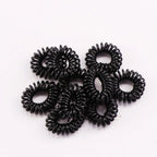 10PCS/Lot New 2cm Small Telephone Line Hair Ropes Girls Colorful Elastic Hair Bands Kid Ponytail Holder Tie Gum Hair Accessories