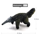 Simulation Fox Rabbit Squirrel Parrot Bird Badger Figurine Animal Model Home Decor Miniature Fairy Garden Decoration Accessories