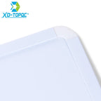 4 Styles Magnetic Whiteboard 1pc PVC Frame Message White Board On Fridge Round Angle Decoration Message Drawing Board For Notes