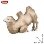 Oenux Simulation Wild Animals Toy Desert Camel Donkey Alpaca Antelope Elk Deer Model Action Figures PVC Decoration Kids Gift