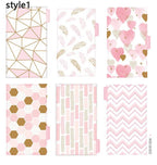 A5 A6 A7 Laser Notebook Planner Organizer Binder Books Journal Sketchbook Accessories Diary Office Supplies Notebook