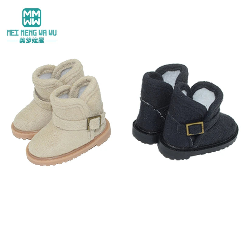 Mini Doll Snow Boots Fashion Shoes for 1/6 BJD Dolls
