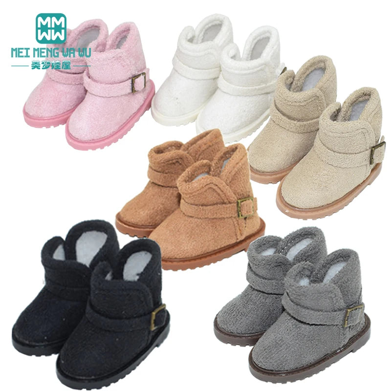 Mini Doll Snow Boots Fashion Shoes for 1/6 BJD Dolls