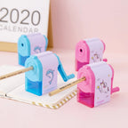 Lytwtw's Cute Unicorn Dolphin Mechanical Sharpener For Pencil School Office Supplies Creative Stationery Back To School