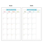 A5 A6 A7 Laser Notebook Planner Organizer Binder Books Journal Sketchbook Accessories Diary Office Supplies Notebook