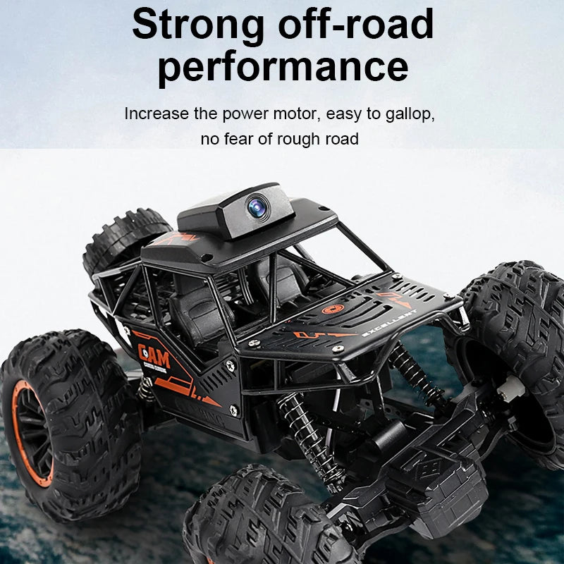 RC Car With HD Camera FPV WIFI Remote Control Stunt SUV Toy
