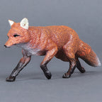 Simulation Wild Animals Zoo Wolf Monkey Fox Chameleon Pangolin Squirrel Chinchilla Donkey Sloth Model Figures Educational Toys