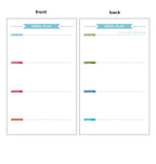 A5 A6 A7 Laser Notebook Planner Organizer Binder Books Journal Sketchbook Accessories Diary Office Supplies Notebook