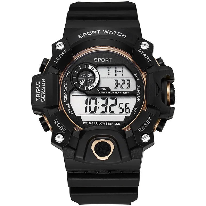 Men’s Digital Sports Watch – Waterproof Multifunction Military Watch