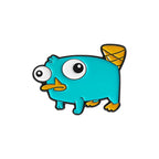 Perry The Platypus Enamel Pin Cartoon Anime Characters Cute Duck Brooch Lapel Backpack Badge Funny Jewelry Gift For Friends ﻿