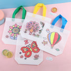 DIY Graffiti Gift Bags with Markers for Kids Parties