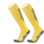 Loogdeel Soccer Socks Stretchy Compression Knee High Tube Socks Men Women Teens Kid Breathable Football Athletic Sports Socks
