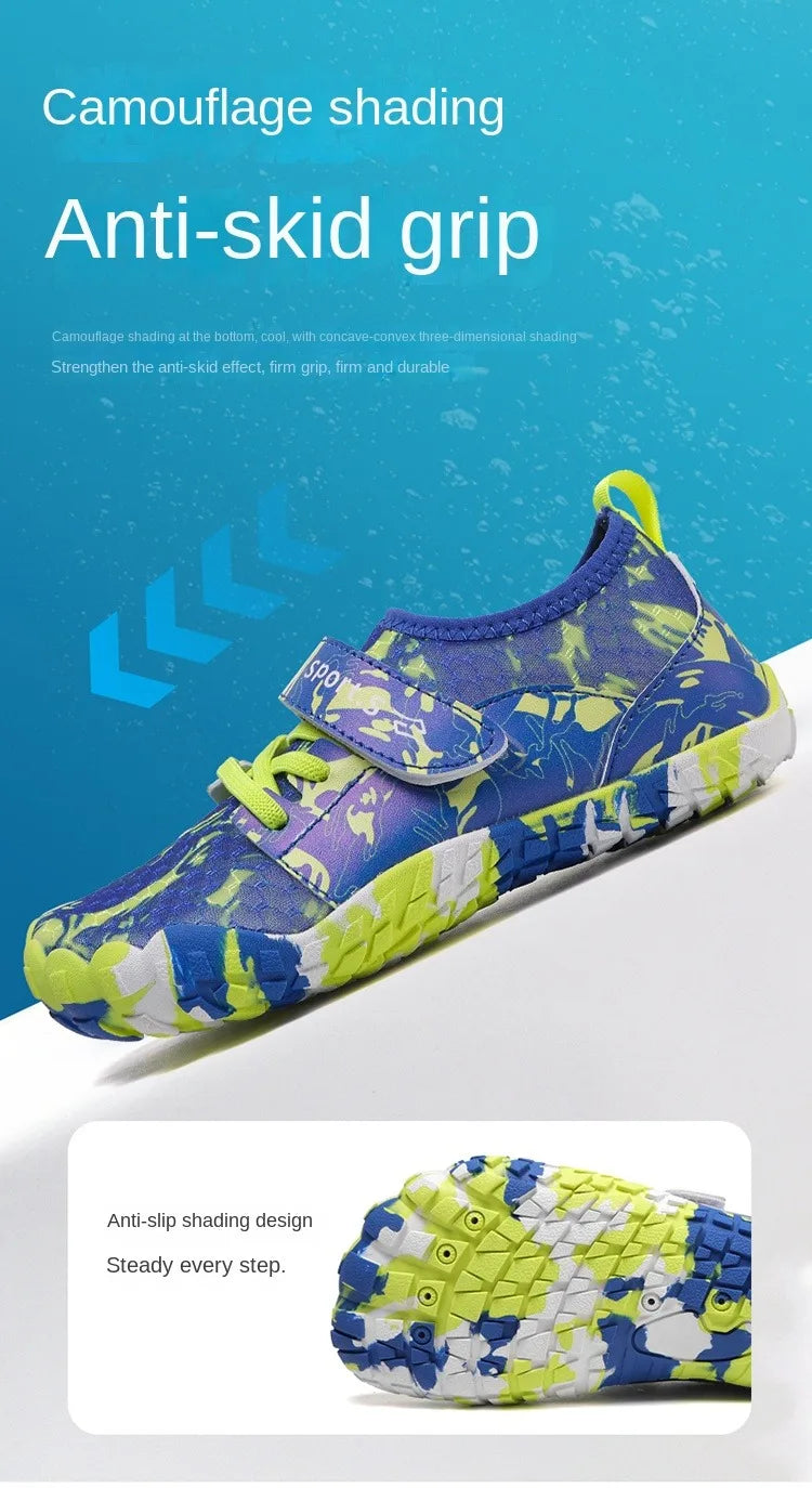 Kids Quick Dry Water Shoes Anti Slip Beach Sandals