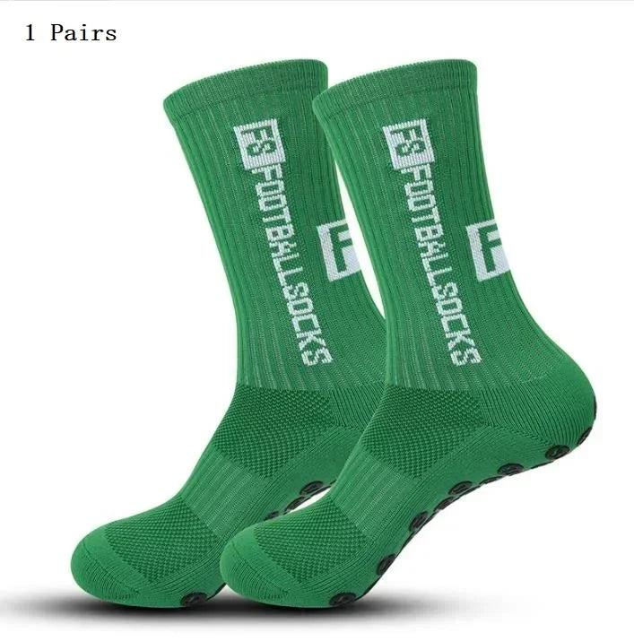 1/3/10 pairs fessional Non-slip Football Socks Men Women Sports Socks Silicone Bottom Soccer Sport Running Cycling Grip Sock
