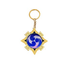 Game Impact Natlan Visions Pendant Cosplay Fontaine Eye Of God DIY Backpack Keychains Halloween Transparent Glasses Women Gifts
