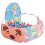 120cm Kids Playpen Playground Baby Tent Ball Pool with Basketball Hoop Children's Tent House Portable Kids Indoor Outdoor Toys