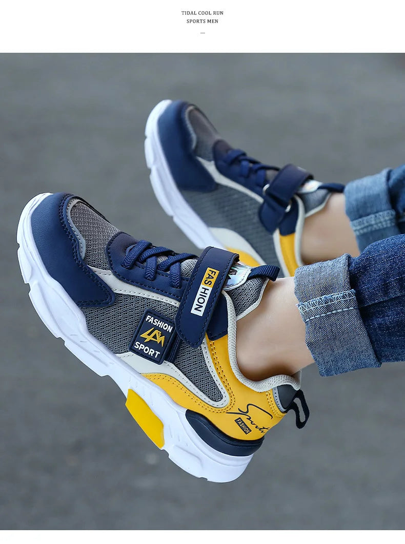 Kids Sneakers Breathable Sports Shoes for School and Play