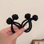 Simplicity Stretch Rubber Hair Ties for Women High elasticity Fashion Girl Head Rope Scrunchie Hair Accessories