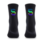 WEST BIKING Professional Cycling Breathable Socks Bicycle Racing Compression Socks Men Soccer Basketball Sports Reflective Socks