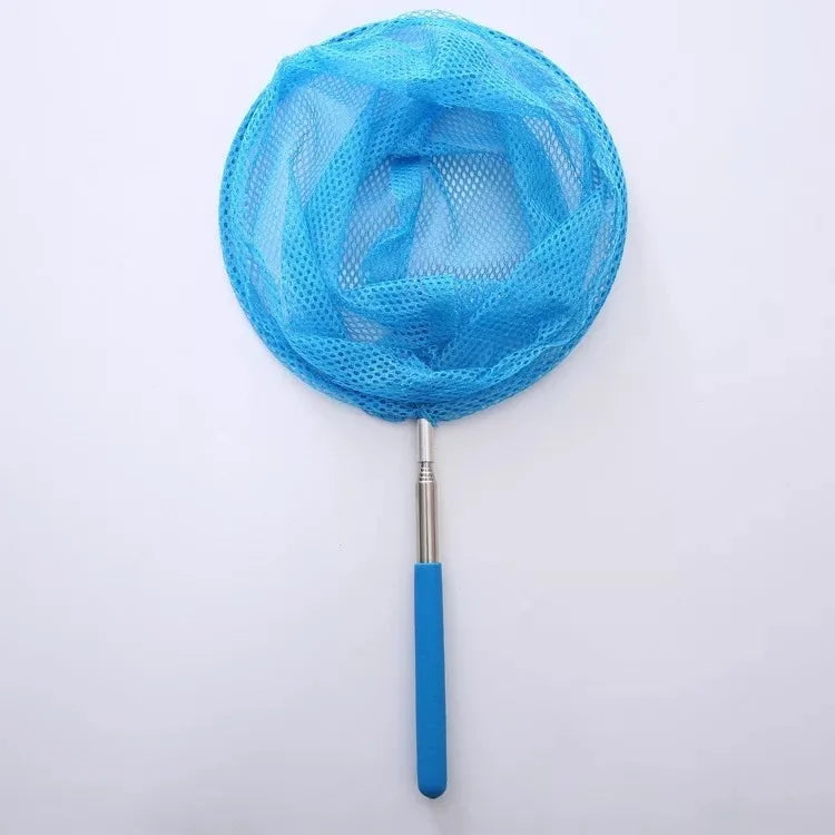 Retractable Fishing Net Insect Butterfly Dragonfly Net Outdoor Portable Fishing Net Children Fun Game Fishing Toys