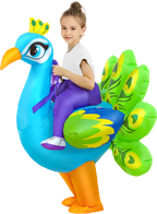 Kids Child Dinosaur Inflatable Costume Anime Purim Halloween Christmas Party Cosplay Costumes Dress Suits for Boys Girls