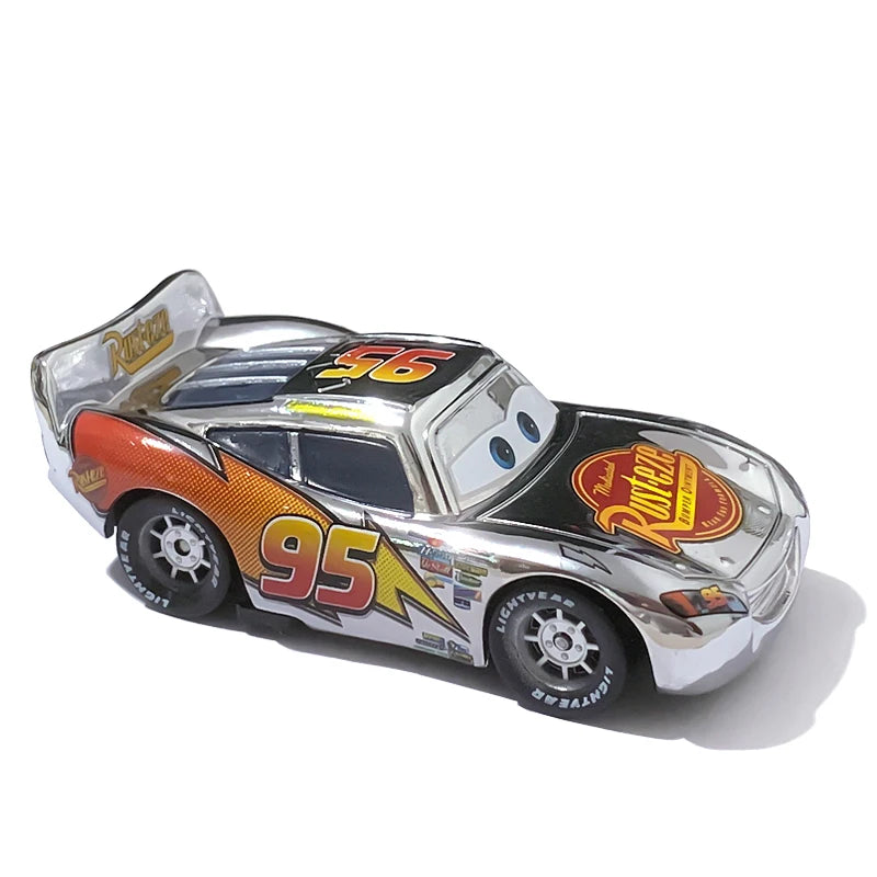 Pixar Cars 2 Lightning McQueen StormCruz Mater Jackson Ramirez Inertial AssistanceAlloy Off-Road Vehicle Child Toys Gifts