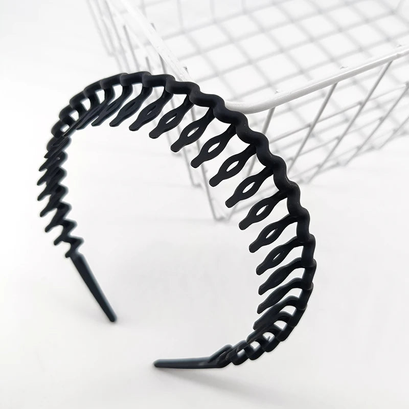 1/2/3pcs Hair Clip Frosted Color Headband Women's Non-slip Band Teeth Simple Pressure Headband Face Headband Hair Accessories