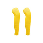 Loogdeel Adult Leg Warmers Elastic Soccer Shin Guard Calf Socks Over Knee Men Sports Compression Protection Long Sleeve Training