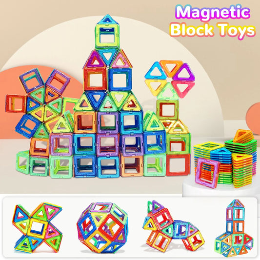 Magnetic Building Blocks for Kids – STEM Construction Learning Toy
