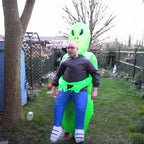 Alien Inflatable Doll Costume Halloween Cosplay Costumes Outdoor Comedy Group Building Birthday Party Performanc  Activity Prop
