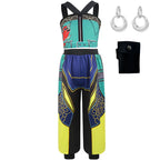 Anime-Inspired Halloween Cosplay Costume Set for Girls – K-Pop Stage Performance Outfit with Accessories