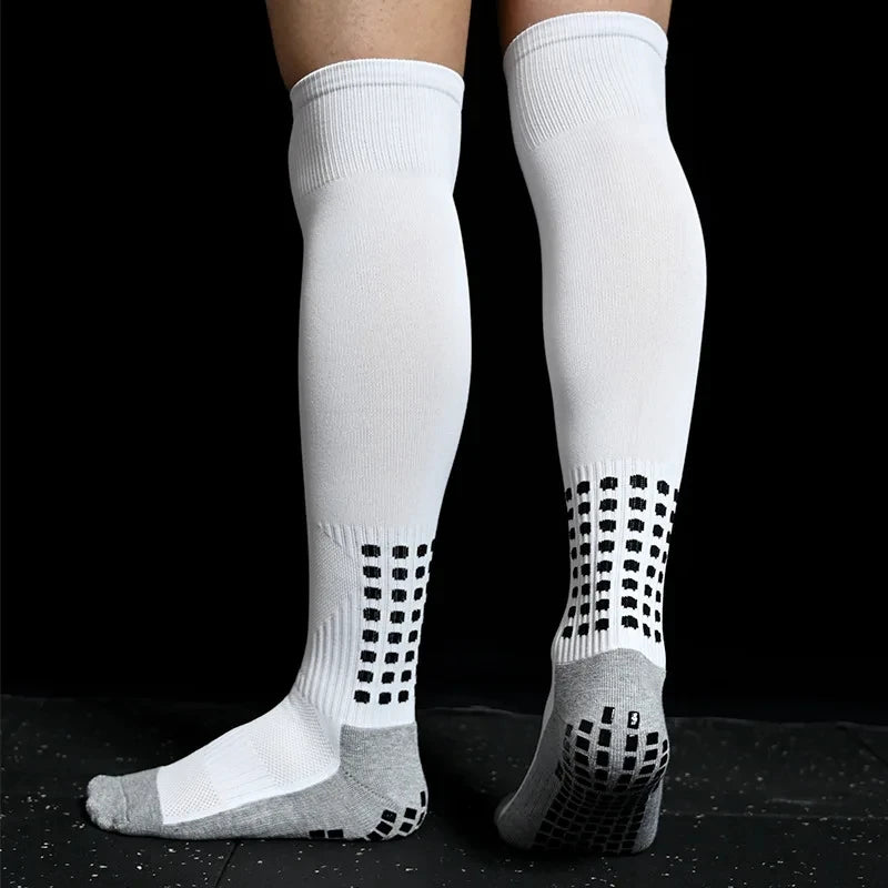 New Long Football Socks Silicone Suction Cup Grip Anti Slip Soccer Socks Sports Men Women Baseball Rugby Socks