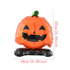 1set Giant Stand Pedestal Halloween Party Balloons Ghost Skull Pumpkin Tree Wizard Shape Balloon Halloween Decorations 2027