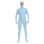 New Full Body Zentai Suit Costume For Halloween Men Second Skin Tight Suits Spandex Nylon Bodysuit Cosplay Costumes