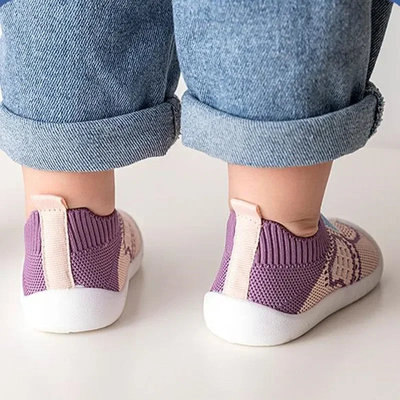 Baby Anti Slip Mesh Shoes Soft Sole Crib Walking Socks