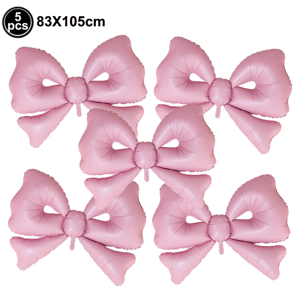 Pink Bow Cupcake Liners Coquette Bow Cupcake Wrappers Baking Cups for Baby Shower Wedding Bridal Showers Birthday Party Decors