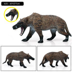 Oenux Prehistoric Wild Animals Doedicurus Armadillo Doedicurus Sabretooth Model Action Figures PVC Collection Toy Kid Gift