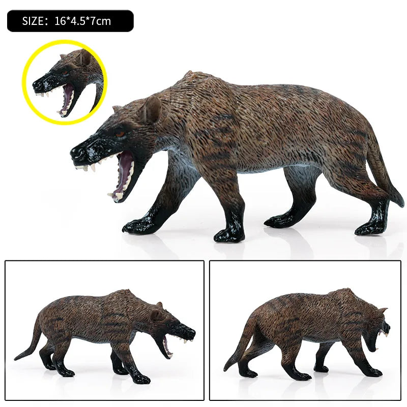 Oenux Prehistoric Wild Animals Doedicurus Armadillo Doedicurus Sabretooth Model Action Figures PVC Collection Toy Kid Gift