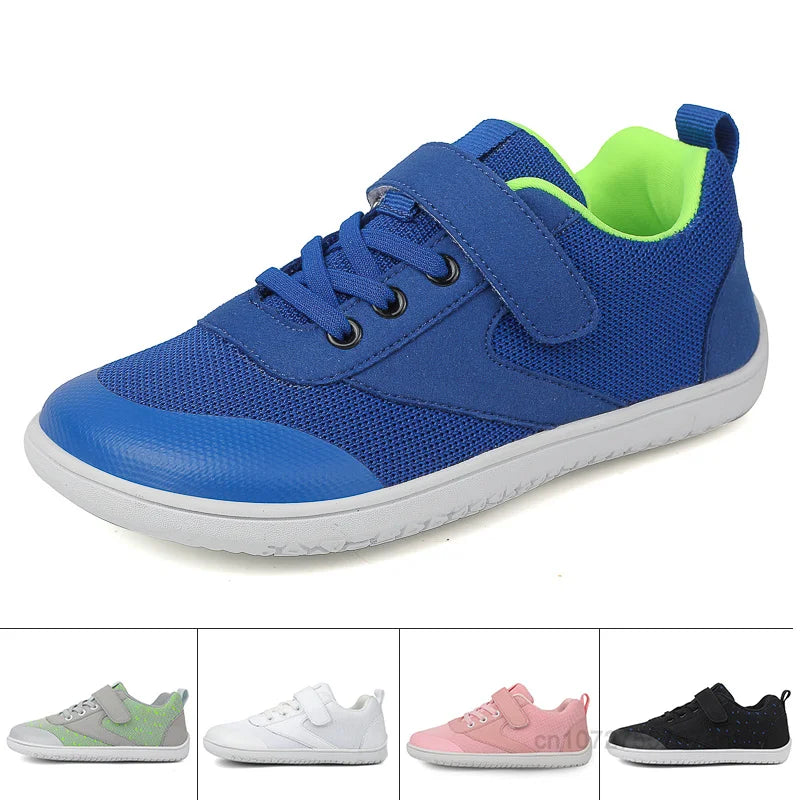 Kids Wide Barefoot Shoes Minimalist Sneakers for Growing Feet
