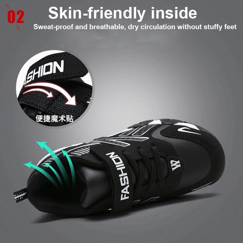 Kids Fashion Sneakers Lightweight Sports Shoes for Everyday Comfort