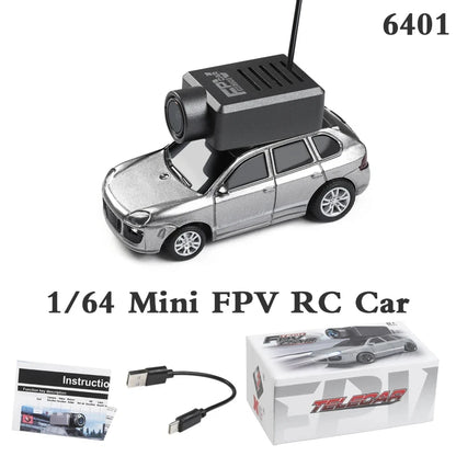 6401 Mini RC Car 1:64 with 720P FPV Camera – Kids Racing Toy