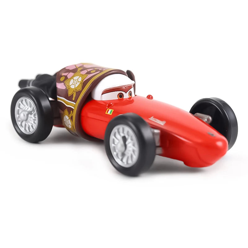 Cars 2 Cars 3 Lightning McQueen Japan Queen Mike Model Cars Toys 1:55 Metal Die Casting Pixar Cars Racing Child Gifts Toys