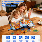 Montessori Toy Busy Board Giraffe Busy Book Preschool Learning Educational Quiet Book Sensory Travel Toy for Baby 3 4 5 6 Ages
