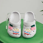 Kids DIY Cartoon Sandals Breathable Summer Slippers for Children