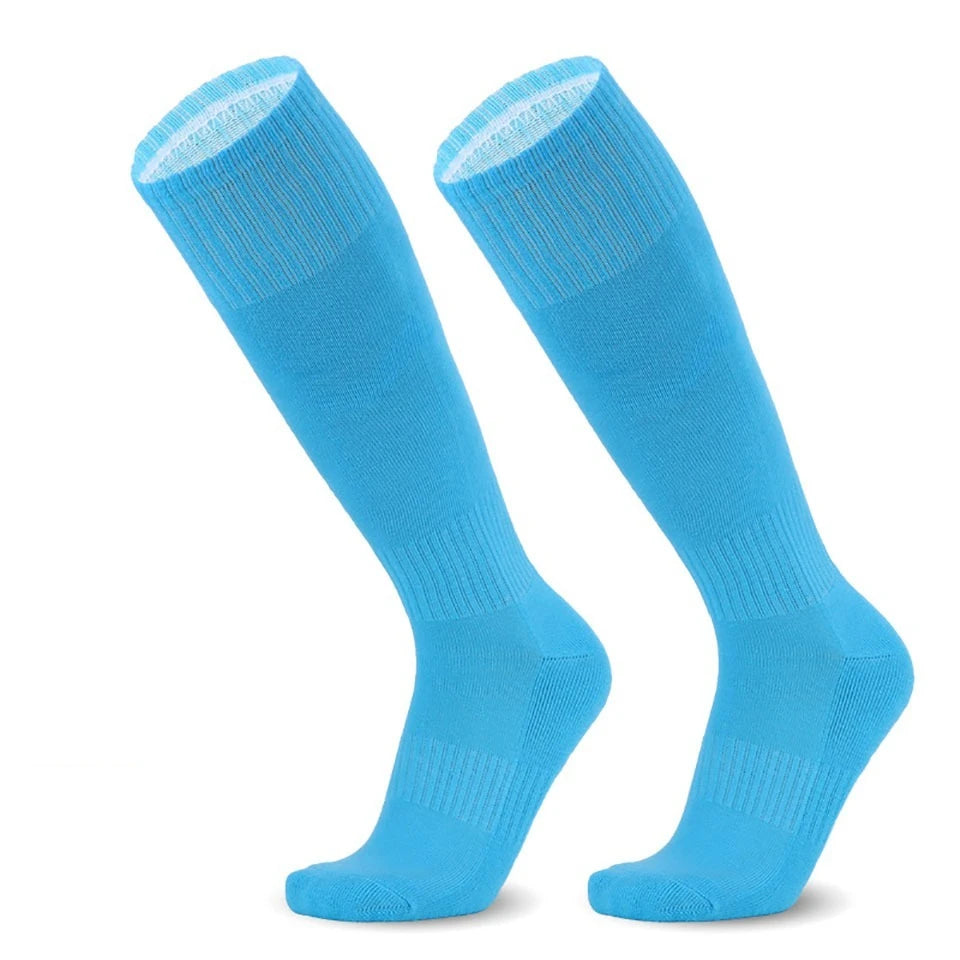 Loogdeel 26-45 Football Sports Socks Cotton Soft Breathable Soccer Baseball Adults Legging Long Stockings Children Boys Girls