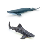12pcs/set Plastic Simulated Sea Life Toy Model Realistic Marine Animals Whale Shark Dolphin Turtle Toys For Christmas Gifts